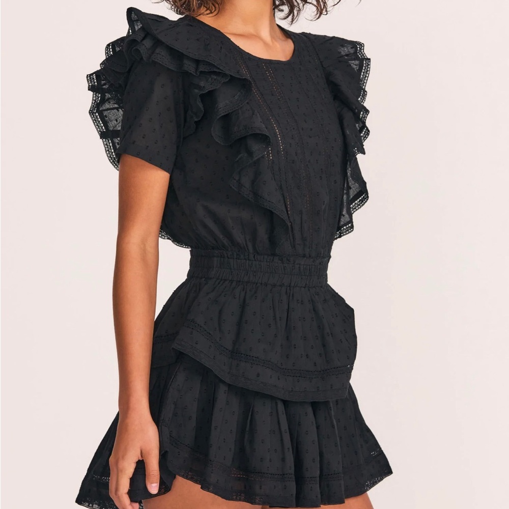 LoveShackFancy Natasha Mini Dress